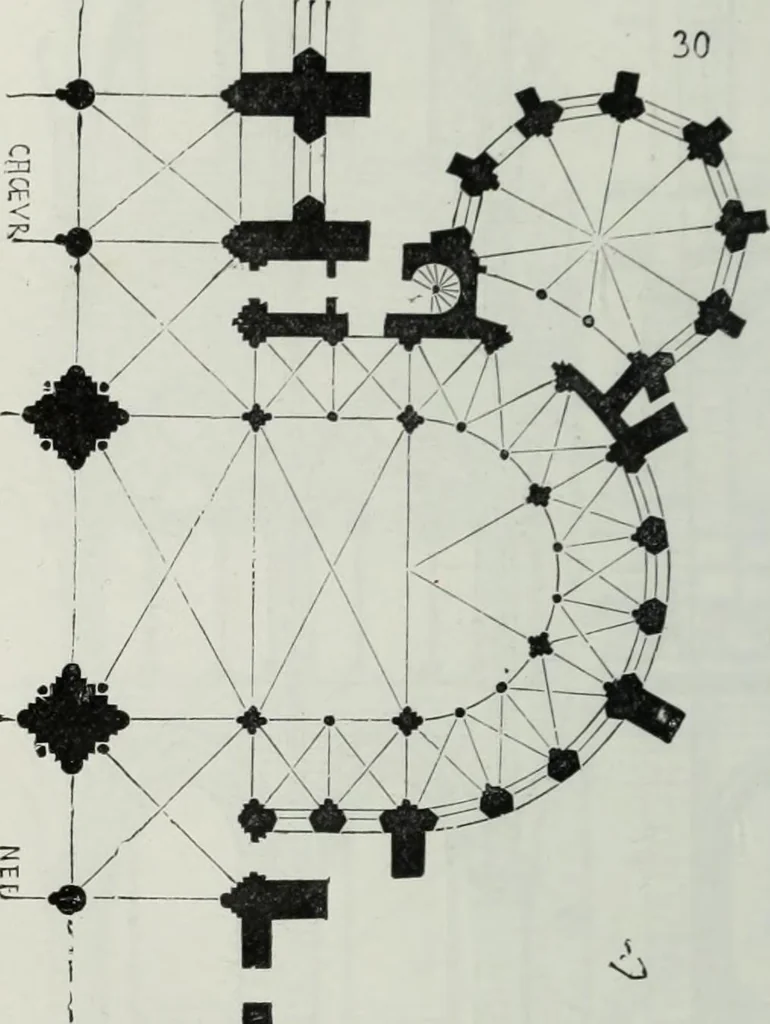 An illustration from Dictionnaire raisonné de l'architecture française du XIe au XVIe siècle, 1858, leaf 219