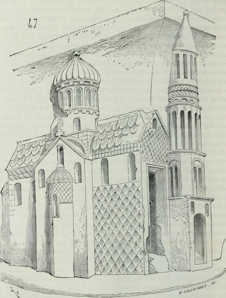 An illustration from Dictionnaire raisonné de l'architecture française du XIe au XVIe siècle, 1858, leaf 243
