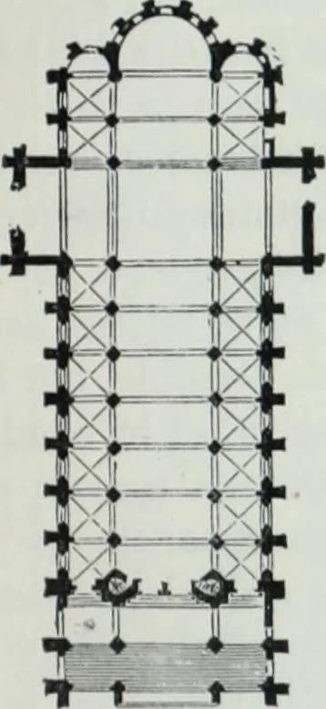 An illustration from Dictionnaire raisonné de l'architecture française du XIe au XVIe siècle, 1858, leaf 254