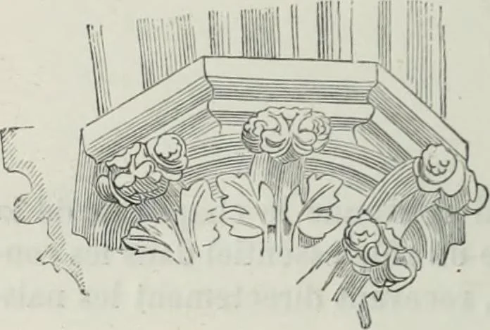 An illustration from Dictionnaire raisonné de l'architecture française du XIe au XVIe siècle, 1858, leaf 27