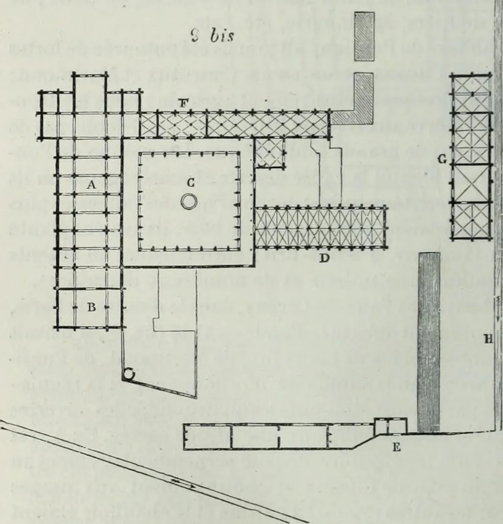 An illustration from Dictionnaire raisonné de l'architecture française du XIe au XVIe siècle, 1858, leaf 299