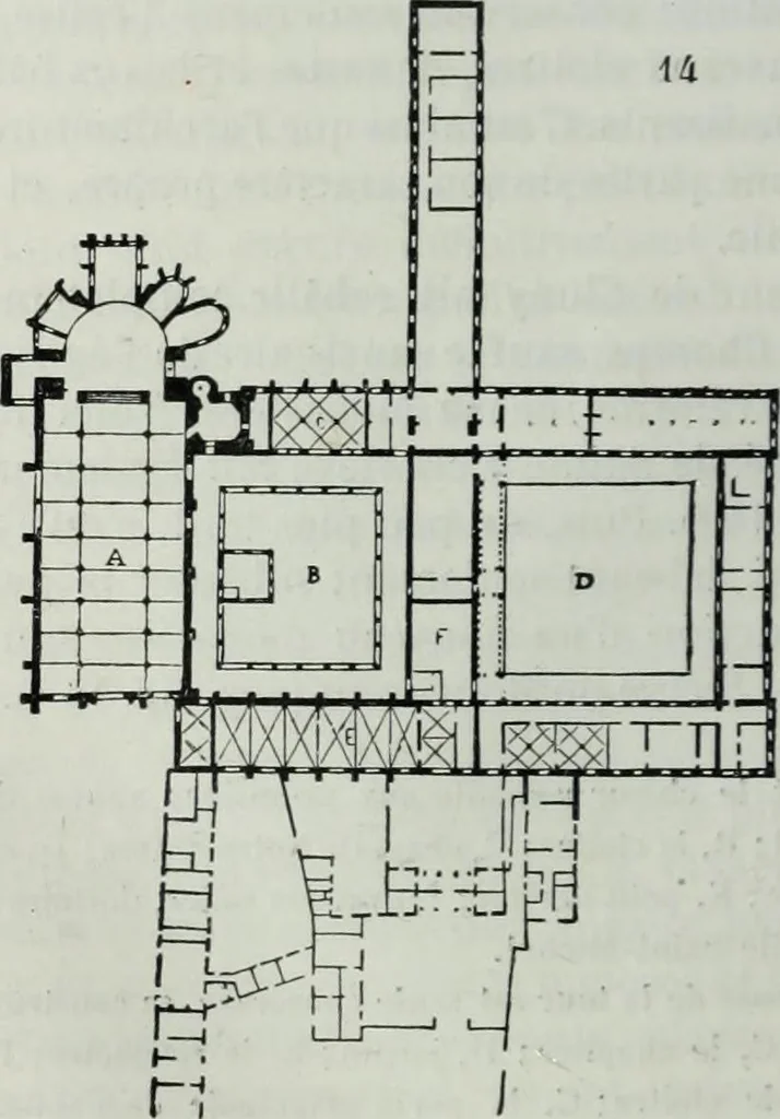 An illustration from Dictionnaire raisonné de l'architecture française du XIe au XVIe siècle, 1858, leaf 309