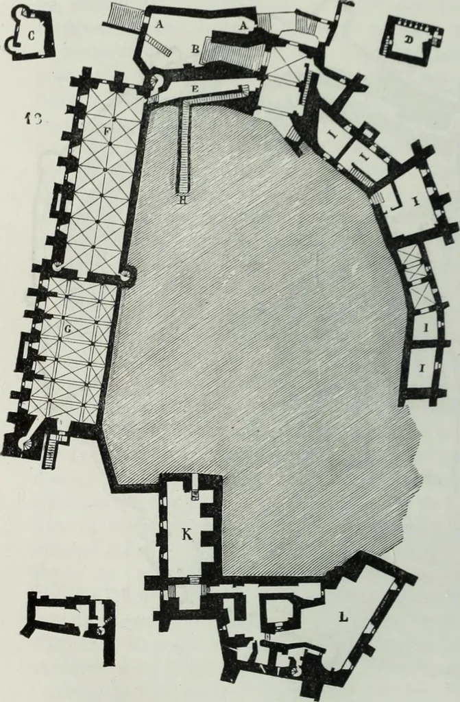 An illustration from Dictionnaire raisonné de l'architecture française du XIe au XVIe siècle, 1858, leaf 315