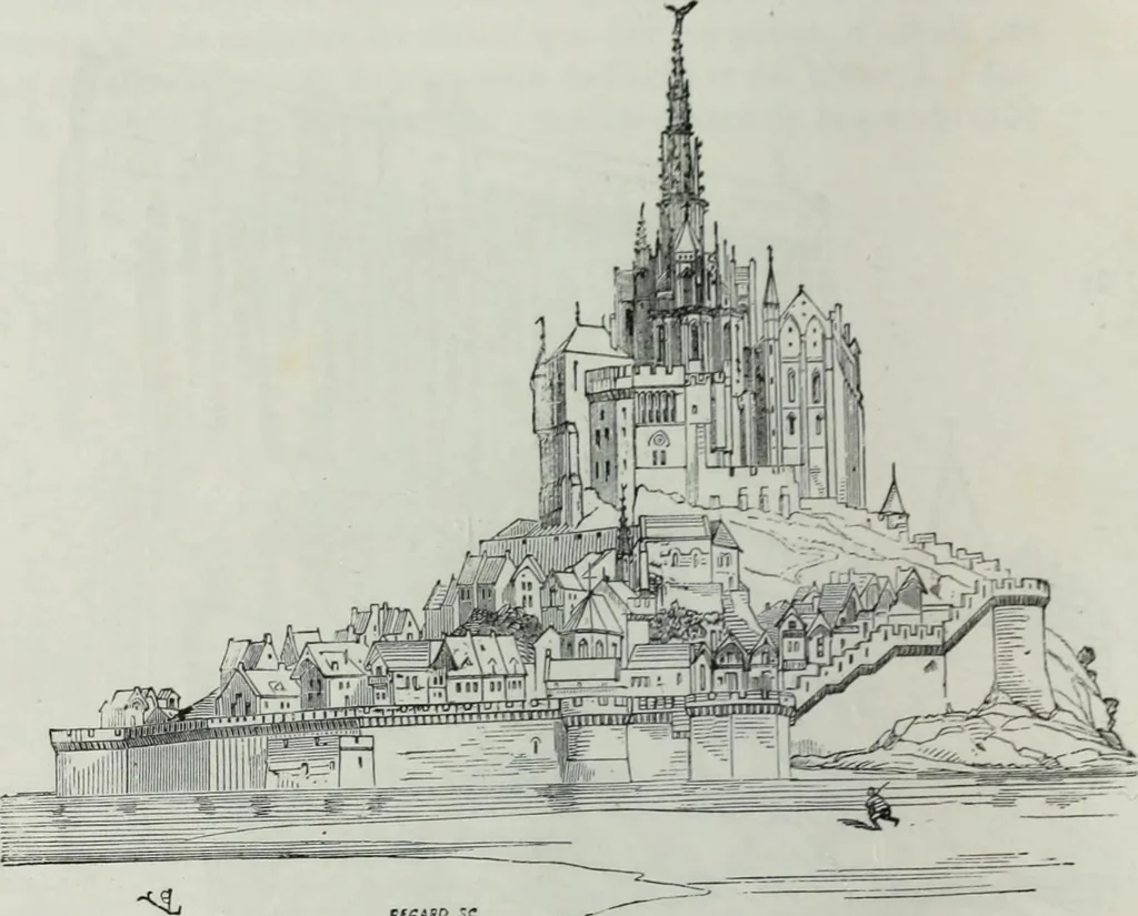 An illustration from Dictionnaire raisonné de l'architecture française du XIe au XVIe siècle, 1858, leaf 319