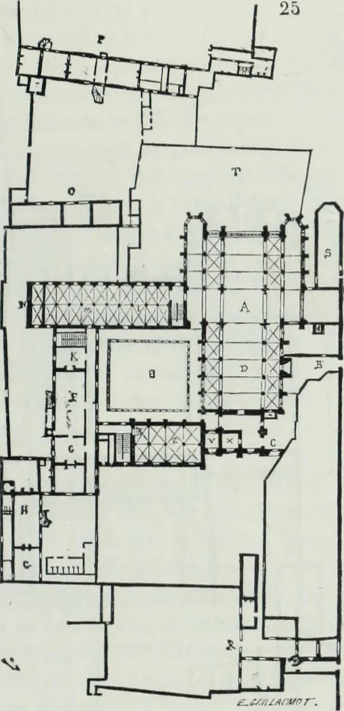 An illustration from Dictionnaire raisonné de l'architecture française du XIe au XVIe siècle, 1858, leaf 328