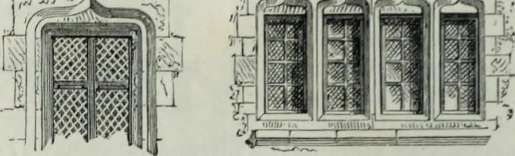An illustration from Dictionnaire raisonné de l'architecture française du XIe au XVIe siècle, 1858, leaf 35