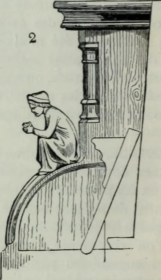 An illustration from Dictionnaire raisonné de l'architecture française du XIe au XVIe siècle, 1858, leaf 35