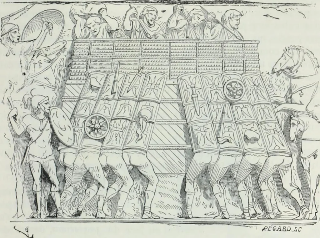 An illustration from Dictionnaire raisonné de l'architecture française du XIe au XVIe siècle, 1858, leaf 354