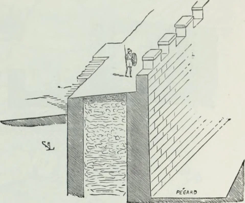 An illustration from Dictionnaire raisonné de l'architecture française du XIe au XVIe siècle, 1858, leaf 356