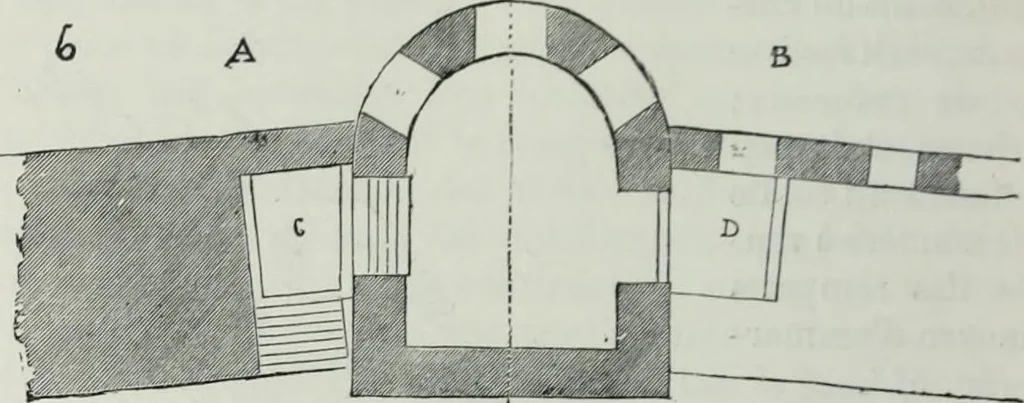 An illustration from Dictionnaire raisonné de l'architecture française du XIe au XVIe siècle, 1858, leaf 357