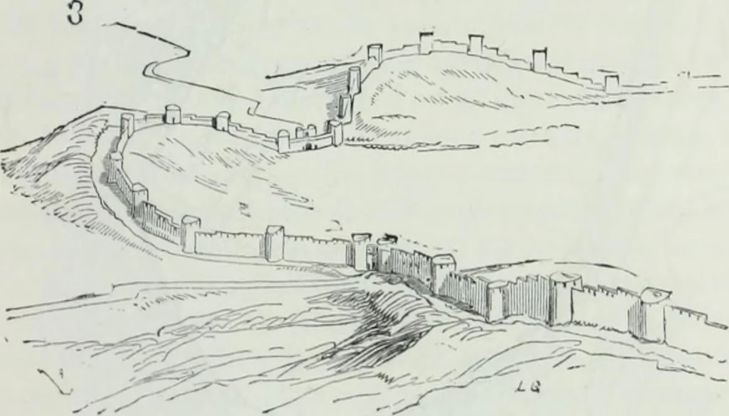 An illustration from Dictionnaire raisonné de l'architecture française du XIe au XVIe siècle, 1858, leaf 360