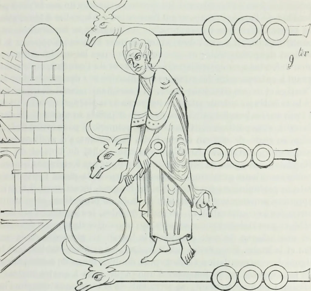 An illustration from Dictionnaire raisonné de l'architecture française du XIe au XVIe siècle, 1858, leaf 364