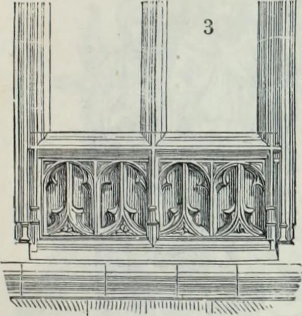 An illustration from Dictionnaire raisonné de l'architecture française du XIe au XVIe siècle, 1858, leaf 38