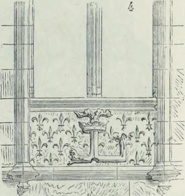 An illustration from Dictionnaire raisonné de l'architecture française du XIe au XVIe siècle, 1858, leaf 38