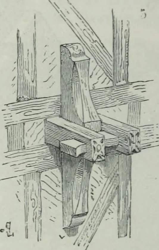 An illustration from Dictionnaire raisonné de l'architecture française du XIe au XVIe siècle, 1858, leaf 41