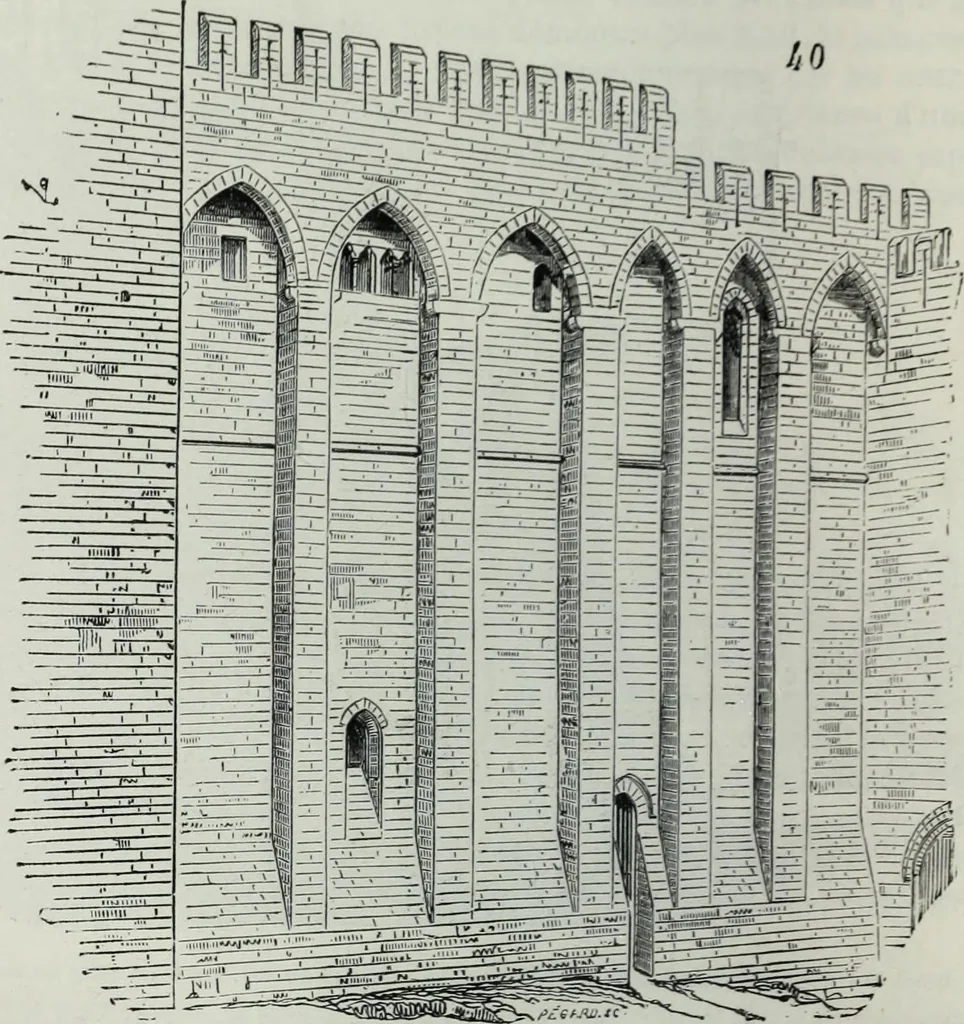 An illustration from Dictionnaire raisonné de l'architecture française du XIe au XVIe siècle, 1858, leaf 417