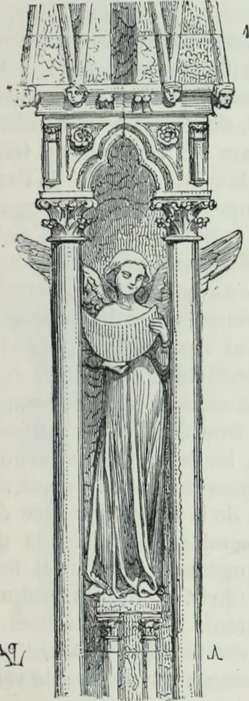 An illustration from Dictionnaire raisonné de l'architecture française du XIe au XVIe siècle, 1858, leaf 42