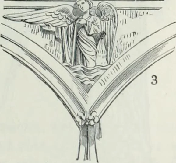 An illustration from Dictionnaire raisonné de l'architecture française du XIe au XVIe siècle, 1858, leaf 42