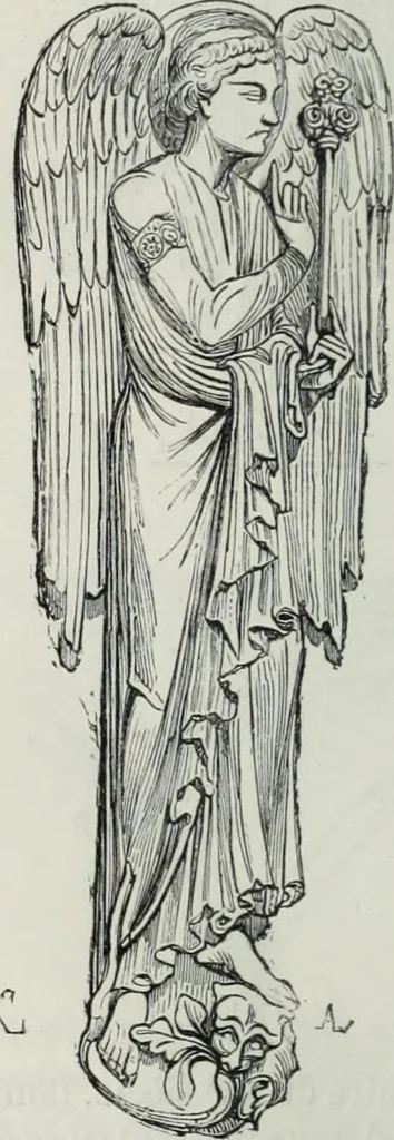 An illustration from Dictionnaire raisonné de l'architecture française du XIe au XVIe siècle, 1858, leaf 43