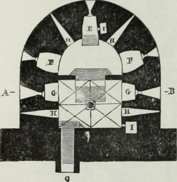 An illustration from Dictionnaire raisonné de l'architecture française du XIe au XVIe siècle, 1858, leaf 437