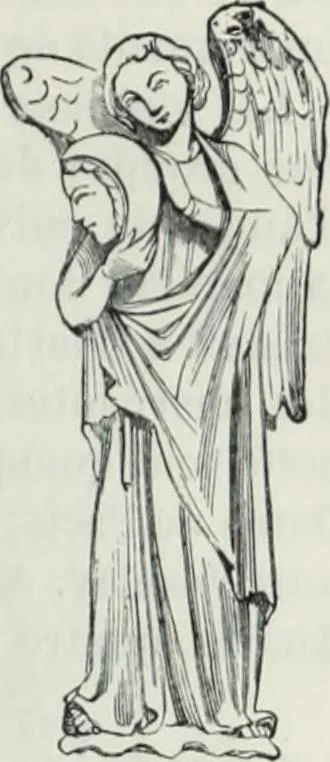 An illustration from Dictionnaire raisonné de l'architecture française du XIe au XVIe siècle, 1858, leaf 44