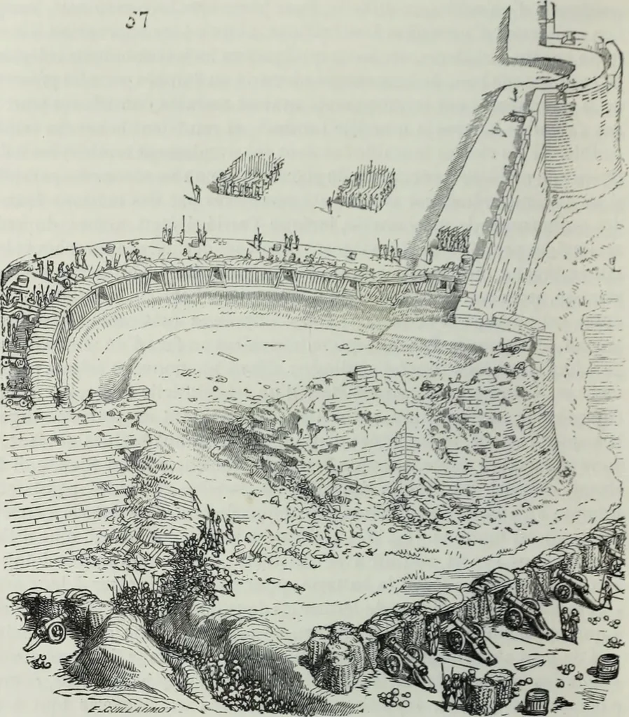 An illustration from Dictionnaire raisonné de l'architecture française du XIe au XVIe siècle, 1858, leaf 445