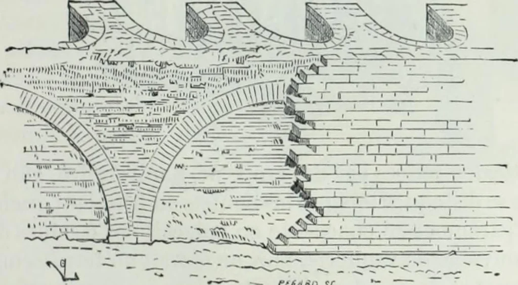 An illustration from Dictionnaire raisonné de l'architecture française du XIe au XVIe siècle, 1858, leaf 446