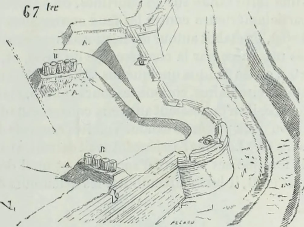 An illustration from Dictionnaire raisonné de l'architecture française du XIe au XVIe siècle, 1858, leaf 458