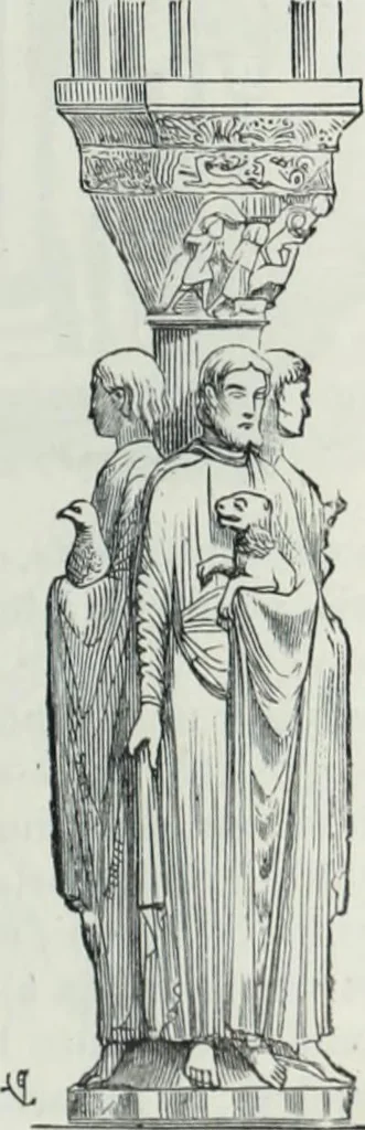 An illustration from Dictionnaire raisonné de l'architecture française du XIe au XVIe siècle, 1858, leaf 46