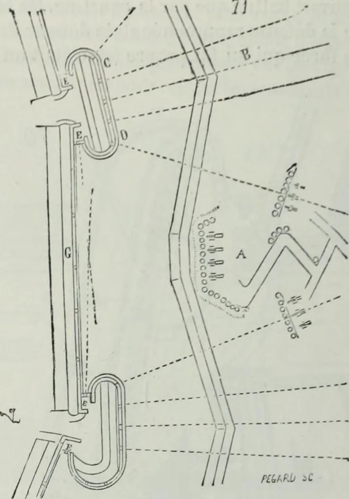 An illustration from Dictionnaire raisonné de l'architecture française du XIe au XVIe siècle, 1858, leaf 465
