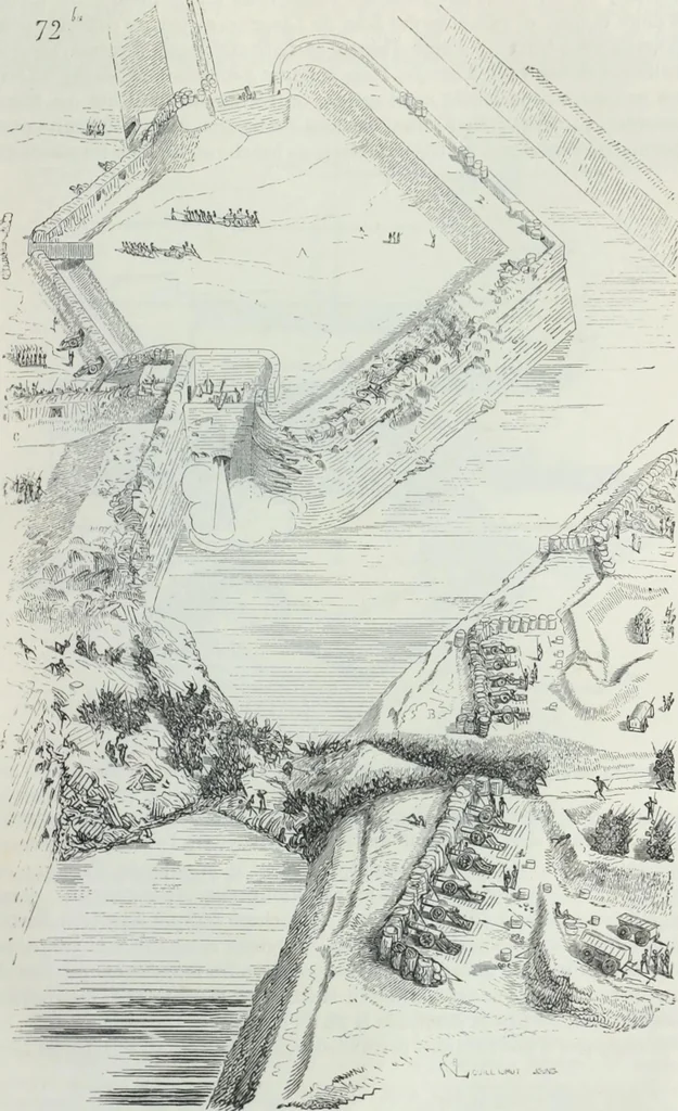 An illustration from Dictionnaire raisonné de l'architecture française du XIe au XVIe siècle, 1858, leaf 466