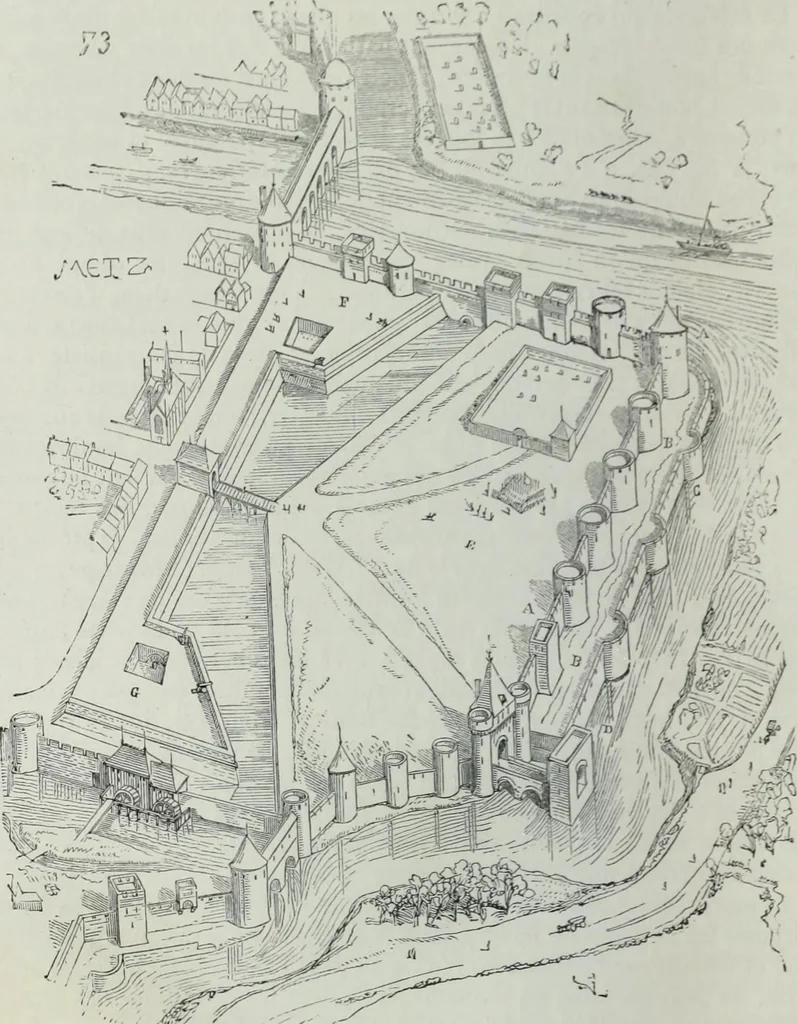 An illustration from Dictionnaire raisonné de l'architecture française du XIe au XVIe siècle, 1858, leaf 473