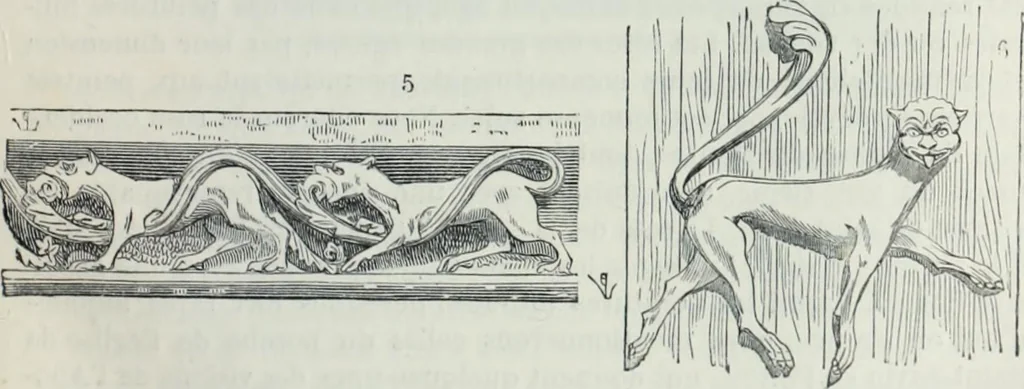 An illustration from Dictionnaire raisonné de l'architecture française du XIe au XVIe siècle, 1858, leaf 48