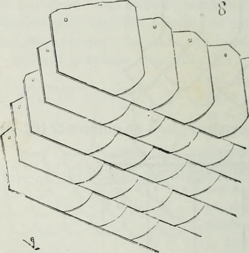 An illustration from Dictionnaire raisonné de l'architecture française du XIe au XVIe siècle, 1858, leaf 481