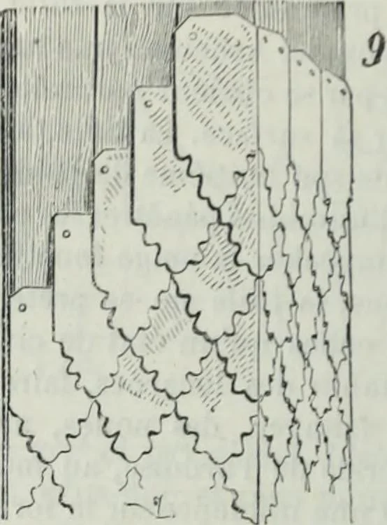 An illustration from Dictionnaire raisonné de l'architecture française du XIe au XVIe siècle, 1858, leaf 483