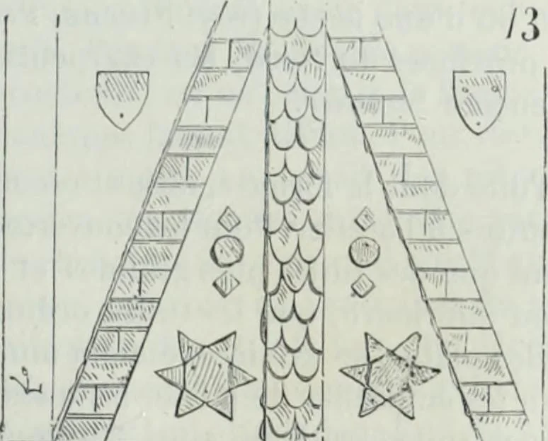 An illustration from Dictionnaire raisonné de l'architecture française du XIe au XVIe siècle, 1858, leaf 484
