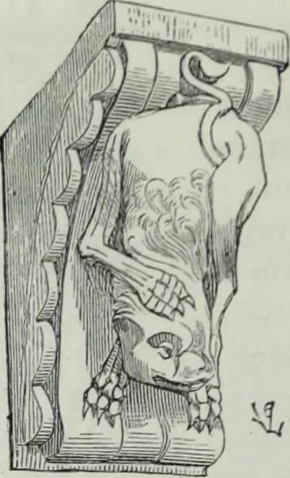 An illustration from Dictionnaire raisonné de l'architecture française du XIe au XVIe siècle, 1858, leaf 49