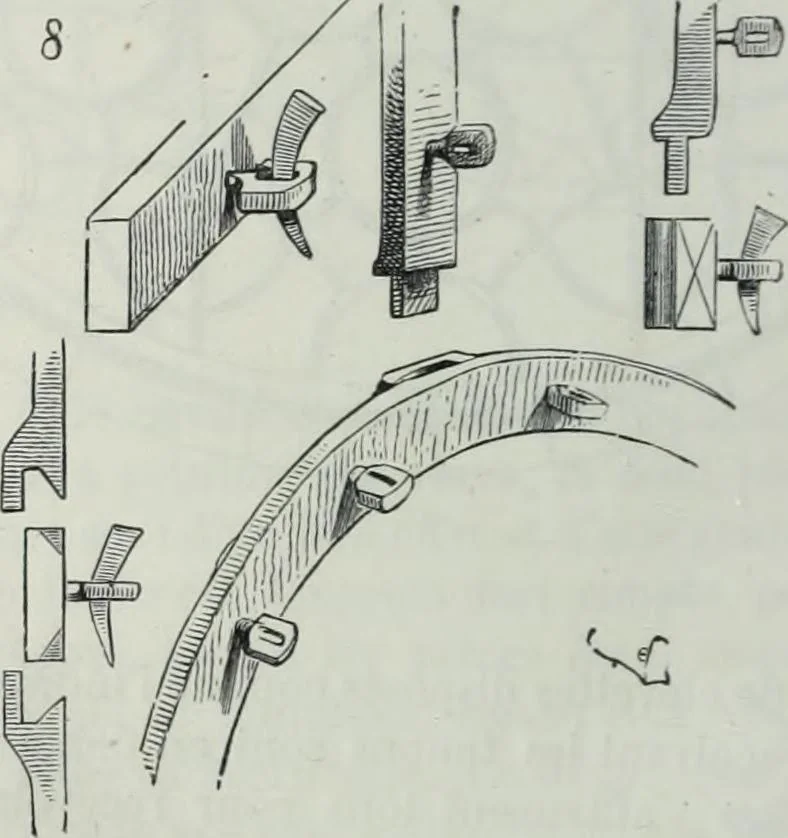 An illustration from Dictionnaire raisonné de l'architecture française du XIe au XVIe siècle, 1858, leaf 491