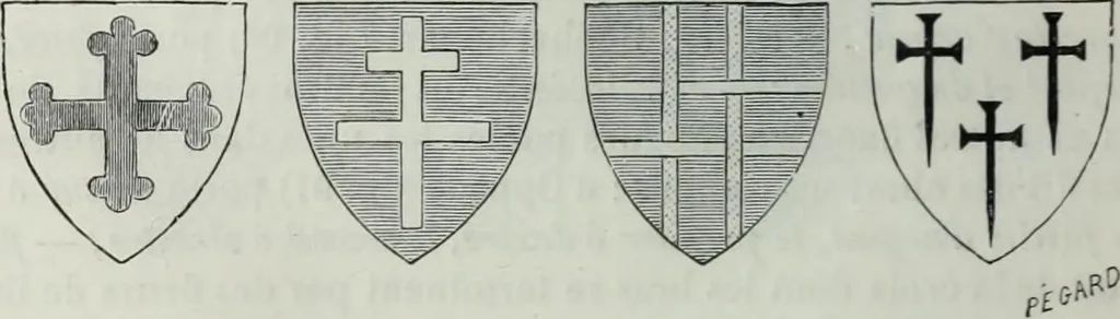 An illustration from Dictionnaire raisonné de l'architecture française du XIe au XVIe siècle, 1858, leaf 507