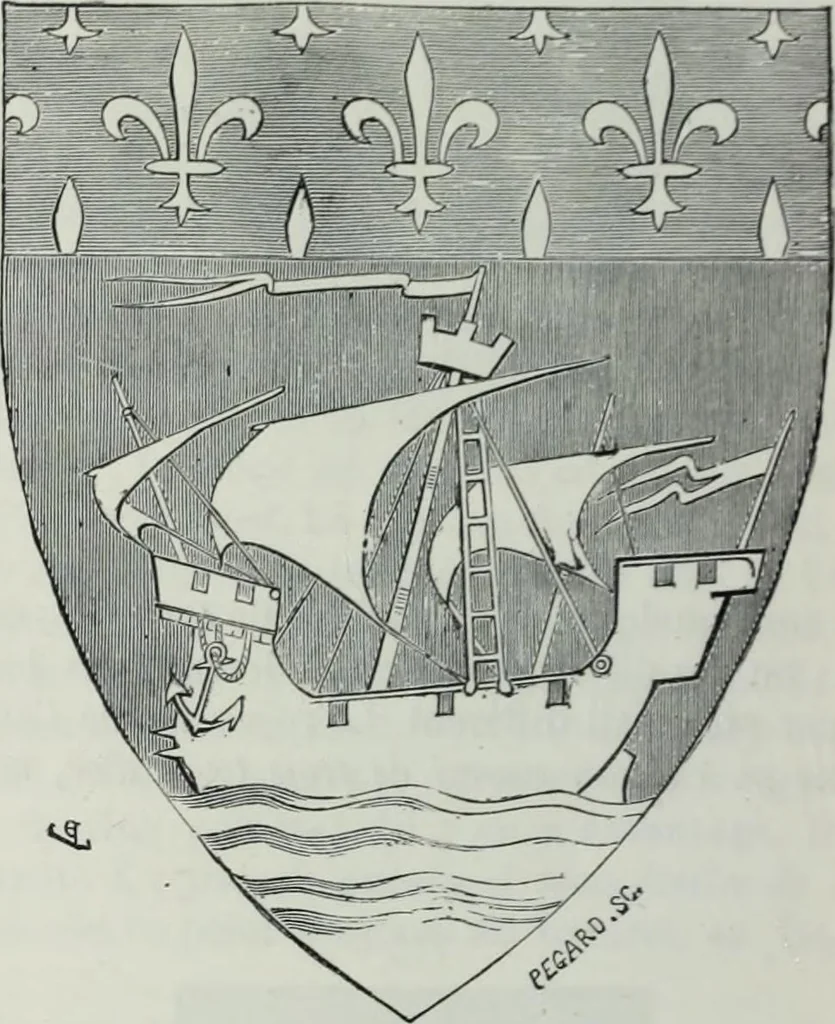 An illustration from Dictionnaire raisonné de l'architecture française du XIe au XVIe siècle, 1858, leaf 521