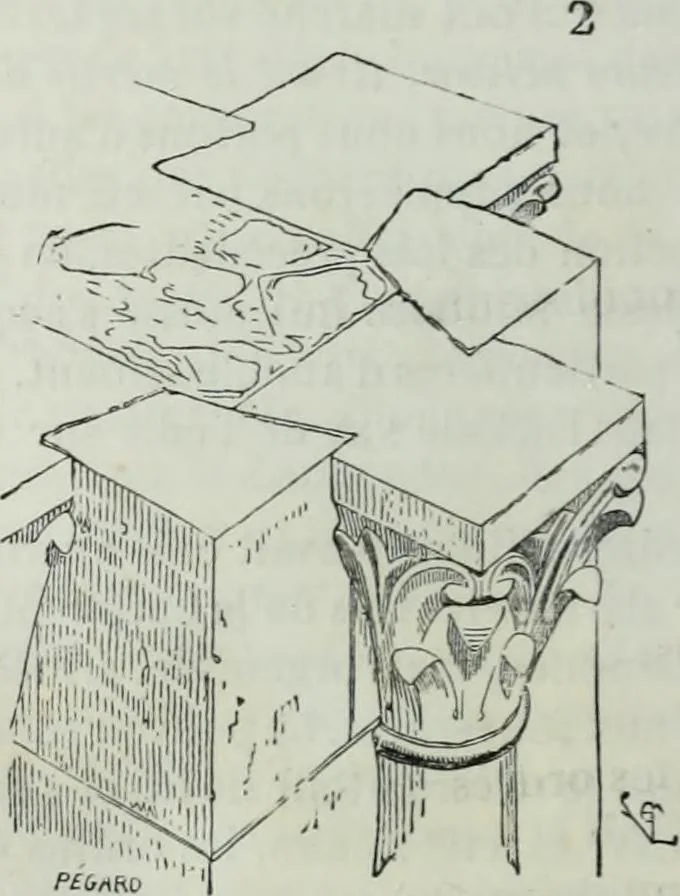 An illustration from Dictionnaire raisonné de l'architecture française du XIe au XVIe siècle, 1858, leaf 529