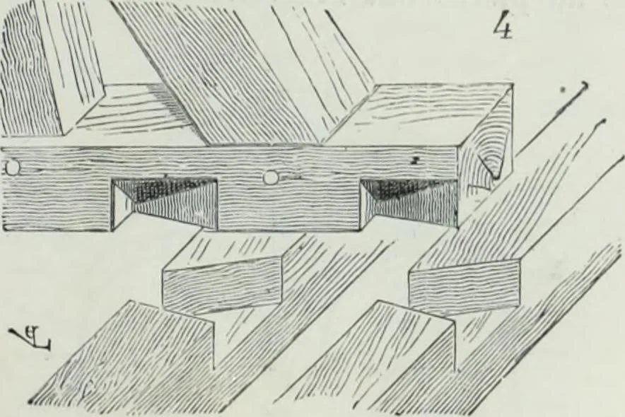 An illustration from Dictionnaire raisonné de l'architecture française du XIe au XVIe siècle, 1858, leaf 530