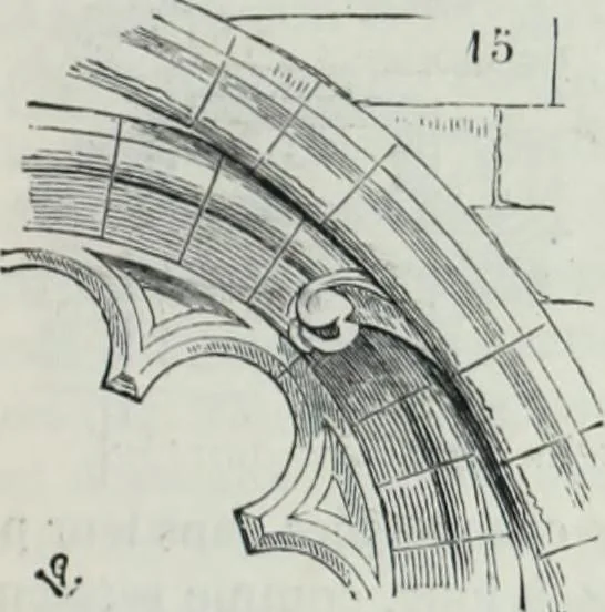 An illustration from Dictionnaire raisonné de l'architecture française du XIe au XVIe siècle, 1858, leaf 58