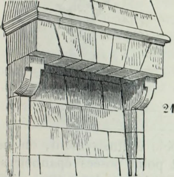 An illustration from Dictionnaire raisonné de l'architecture française du XIe au XVIe siècle, 1858, leaf 60
