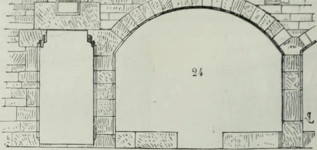 An illustration from Dictionnaire raisonné de l'architecture française du XIe au XVIe siècle, 1858, leaf 61