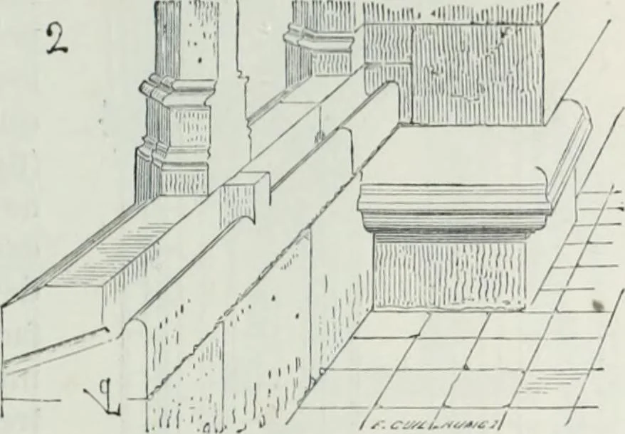 An illustration from Dictionnaire raisonné de l'architecture française du XIe au XVIe siècle, 1858, leaf 66