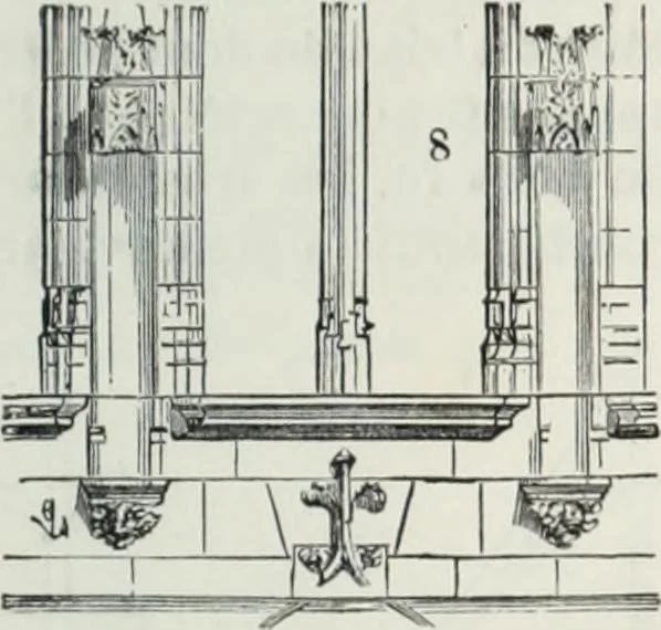 An illustration from Dictionnaire raisonné de l'architecture française du XIe au XVIe siècle, 1858, leaf 68