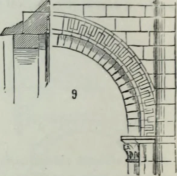 An illustration from Dictionnaire raisonné de l'architecture française du XIe au XVIe siècle, 1858, leaf 71