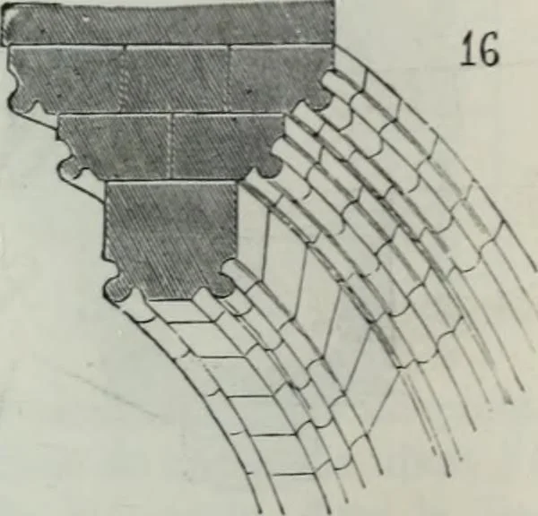 An illustration from Dictionnaire raisonné de l'architecture française du XIe au XVIe siècle, 1858, leaf 73