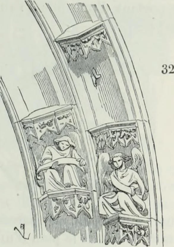An illustration from Dictionnaire raisonné de l'architecture française du XIe au XVIe siècle, 1858, leaf 78